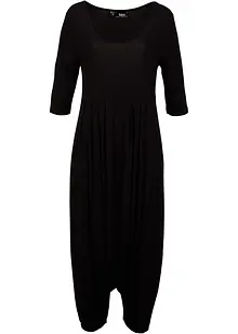 Kortermet jumpsuit i sertifisert viskose med haremsbukse, bonprix