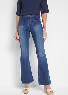 Flared-jeans High Waist, stretch, John Baner JEANSWEAR