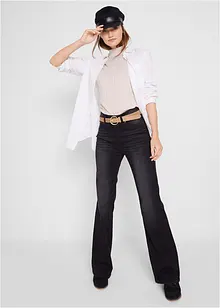 Bootcut-jeans Mid Waist, Shaping, bonprix