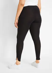 Leggings med komfortlinning, av økologisk bomull, bonprix