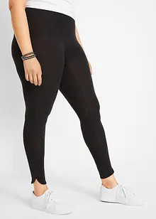 Leggings med komfortlinning, av økologisk bomull, bonprix