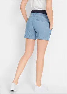 Mammashorts av lin, i jeans-look, bonprix