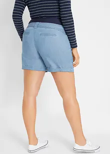 Mammashorts av lin, i jeans-look, bonprix