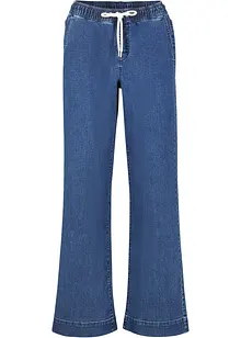 Wide Leg-jeans Mid Waist, stretch, bonprix