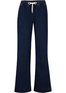 Wide Leg-jeans Mid Waist, stretch, bonprix