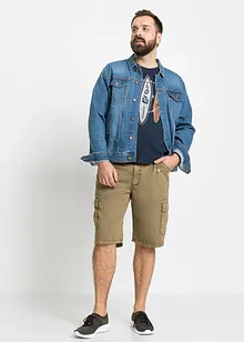 T-skjorte i ren økologisk bomull, Slim Fit, bonprix