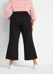 Ankellang culotte av luftig linmiks, bonprix