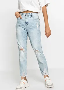 Mom-jeans med destroyed-effekt, bonprix