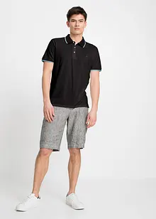 Piqué-poloshirt (3-pack), kort arm, bonprix