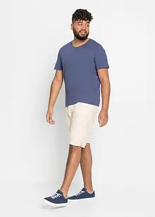 T-skjorte med V-hals (5-pack), bonprix