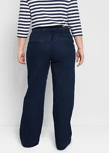 Wide Leg-jeans Mid Waist, stretch, bonprix