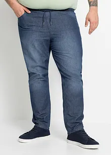 Classic Fit slip on-jeans i sommerlig denim (2-pack), bonprix