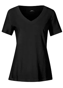 T-shirt med V-hals, bonprix