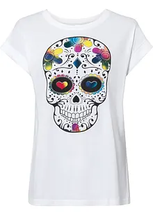 T-shirt med trykk, bonprix