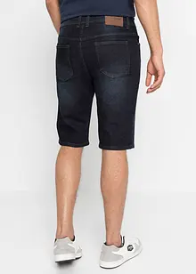 Bermudashorts i denim med stretch og forsterket skritt, Regular Fit, bonprix