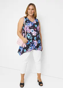 Lang topp med asymmetrisk kant, bonprix