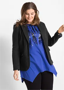 Jersey-blazer i bomull, innsvingt, bonprix