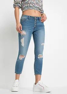 En kortere destroyed-jeans, bonprix