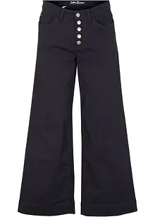 Culotte-jeans med stretch, av økologisk bomull, John Baner JEANSWEAR