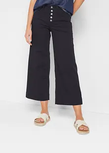 Culotte-jeans med stretch, av økologisk bomull, John Baner JEANSWEAR