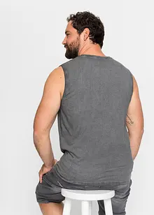 Singlet i vasket stil ,av 100% økologisk bomull, bonprix