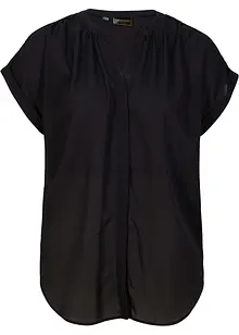 Blusetunika i georgette-materiale, bonprix