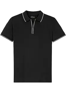 Poloshirt med glidelås, bonprix