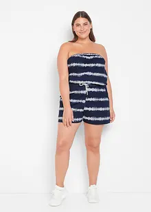 Bandeau-jumpsuit i 100% økologisk bomull, bonprix