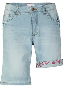 Straight-jeans, Mid Waist, bermuda, bonprix