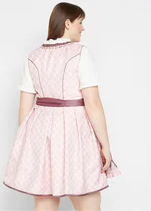 Dirndl med forkle, knelang (2-delt sett), bonprix