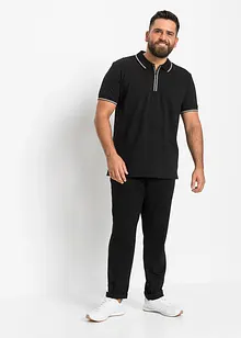 Poloshirt med glidelås, bonprix