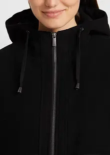 Kåpe i materialmiks, bonprix