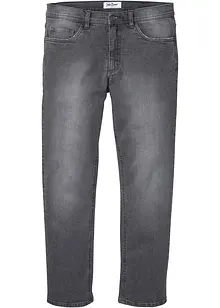 Regular Fit stretchjeans med komfortsnitt, Straight, bonprix