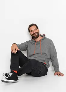 Slim Fit pull on-bukse med stretch og cargolommer, Straight, bonprix