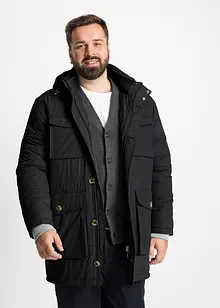 Parkas med avtakbar hette, bonprix