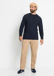 Grovstrikket genser med resirkulert bomull, bonprix