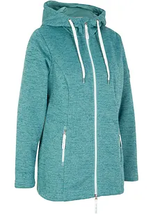 Strikket fleecejakke med teddyfleece-fôr, bonprix