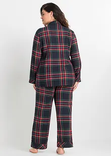 Pyjamas i vevd flanellkvalitet, bonprix