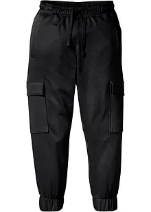 Joggebukse med cargolommer, Loose fit, bonprix