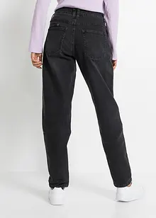 Barrel-jeans, Mid Waist, stretch, bonprix