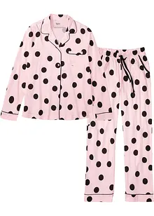 Pyjamas med knappestolpe, bonprix