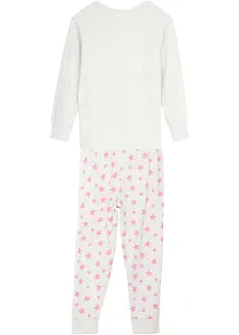 Pyjamas med økologisk bomull (2-delt sett), bonprix