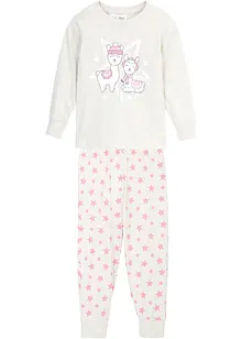 Pyjamas med økologisk bomull (2-delt sett), bonprix
