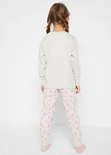 Pyjamas med økologisk bomull (2-delt sett), bonprix