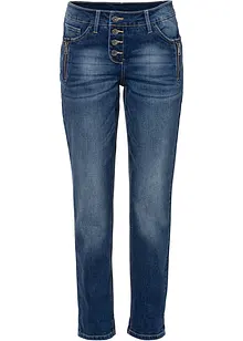 Boyfriend jeans med glidelås-detaljer, bonprix