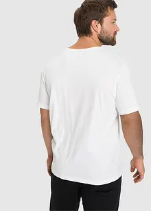 T-shirt med V-hals (5-pack), bonprix