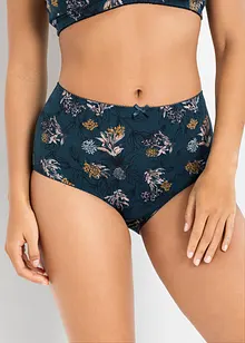 High Waist-truse med økologisk bomull (4-pack), bonprix