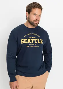 Sweatshirt i økologisk bomull (2-pack), bonprix