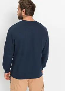 Sweatshirt i økologisk bomull (2-pack), bonprix
