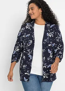 Lang blazer med print, bonprix